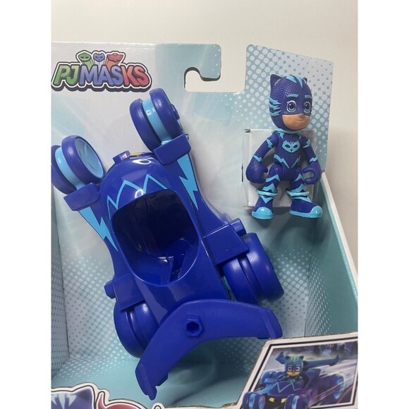 PJ Masks Deluxe Cat-Car w/ Catboy Figure - Picture 7 of 8